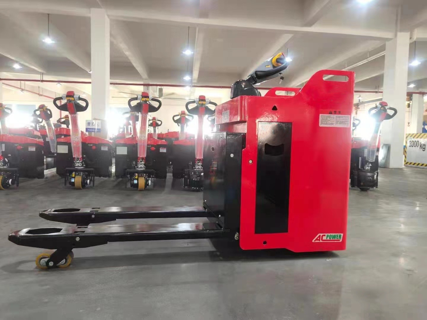Stand on Rider Type 2500kg electric pallet truck - WELIFTRICH