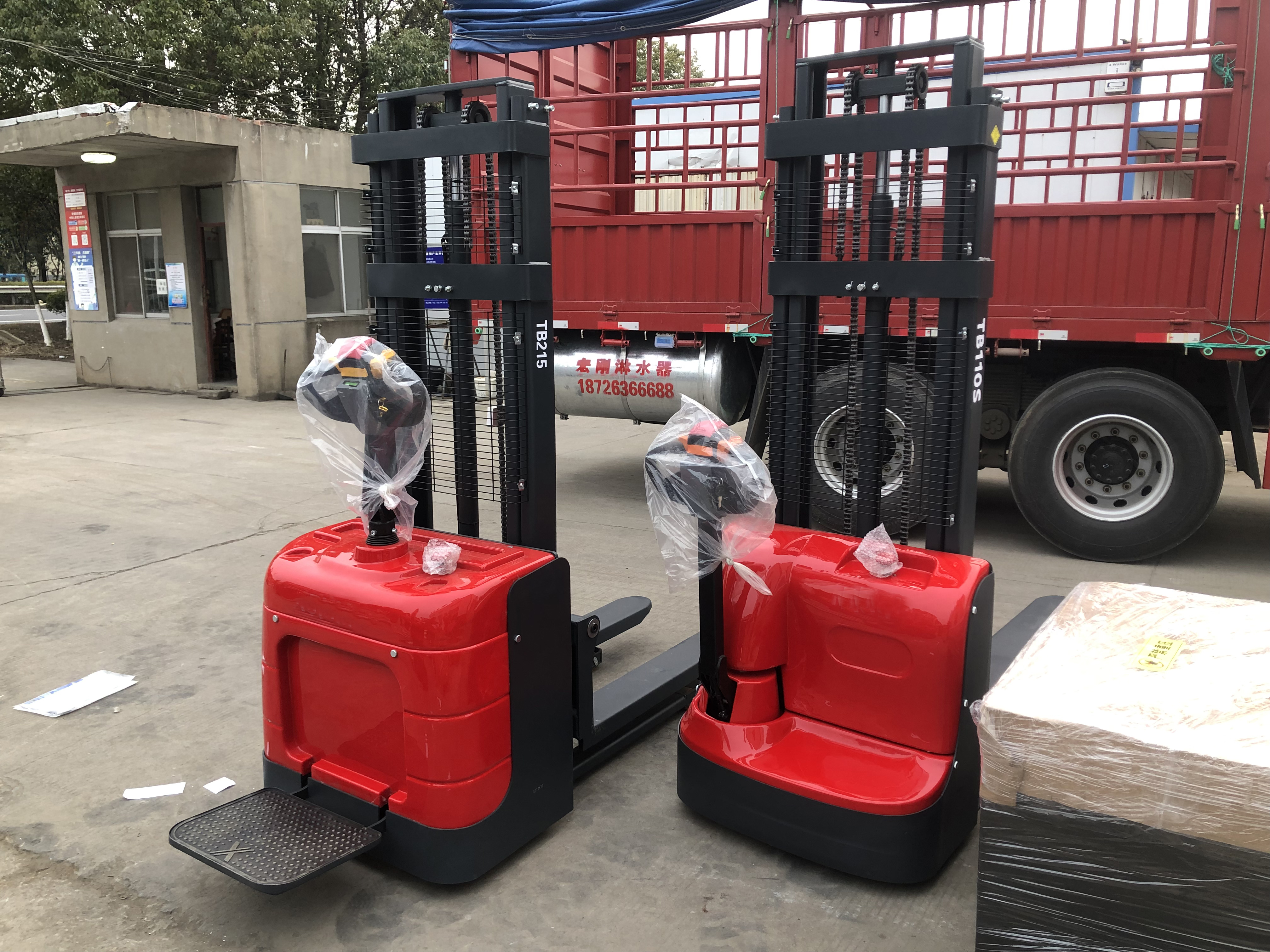 1500kg 1.5ton rider electric pallet jack stacker electric push stacker for sale ES-15DS