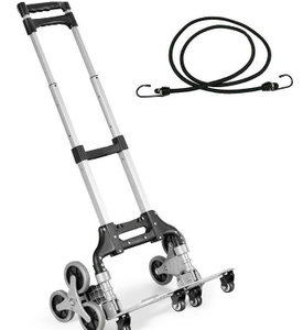 Luggage dolly cart Folding Stair Climbing Cart Portable Hand Truck Utility Dolly