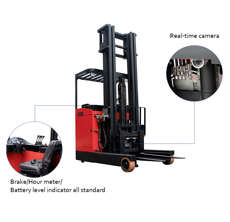 Seated Type Electric Pallet Reach Truck CQD-16R